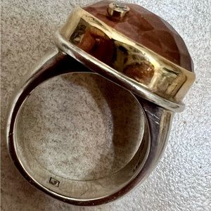 Jamie Joseph Pink morganite Ring 7.5